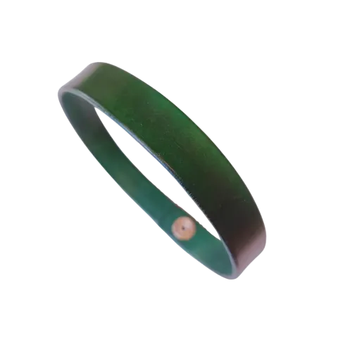 Jednoduchý tmavě zelený choker na denní nošení. Cena 600 Kč